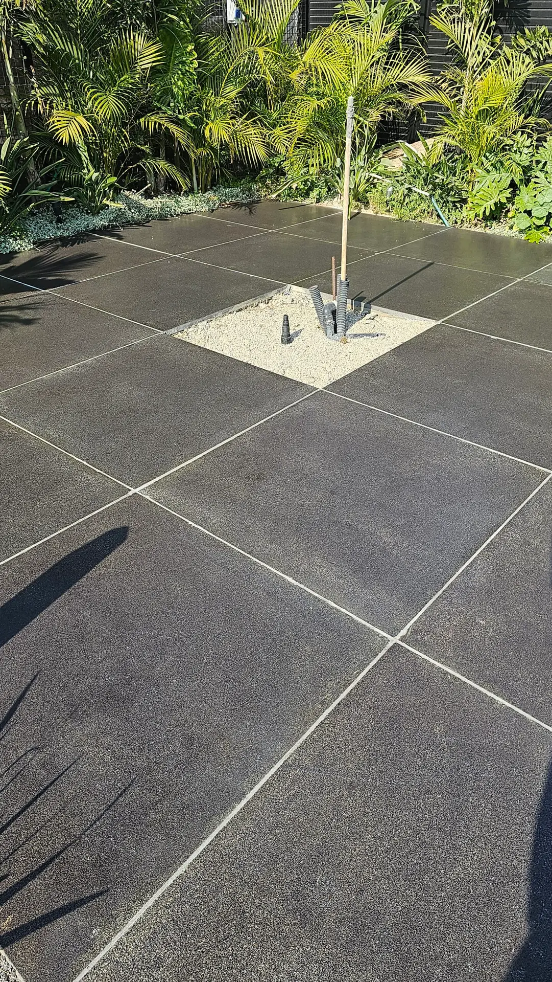 אחרי- הברשה לאבן בזלת וסילר